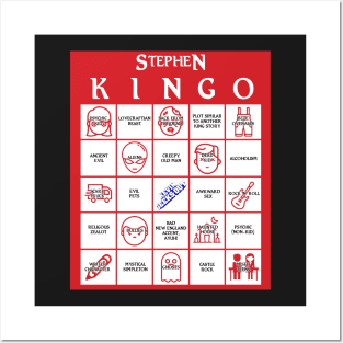 Stephen King Bingo Posters and Art